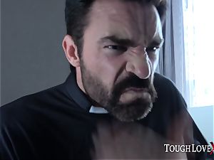 TOUGHLOVEX Ivy Lebelle rough fucky-fucky with a priest